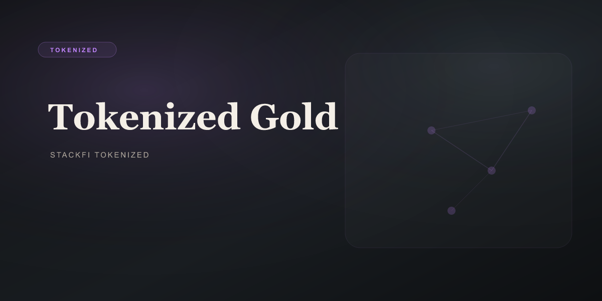 What Is Tokenized Gold and Who Is It For?